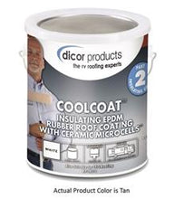Load image into Gallery viewer, Roof Coating Dicor Corp. RP-IRCT-1 CoolCoat ™, Use With Dicor Cleaner/ Activator, For Ethylene Propylene Diene Terpolymer (EPDM) Rubber Roof - Young Farts RV Parts