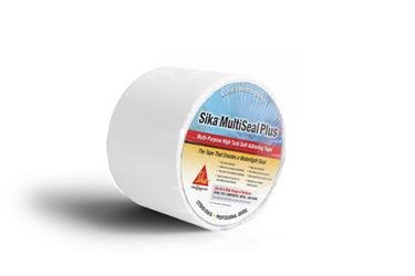 Roof Repair Tape; 4" x 5 Foot Roll; White AP Products 017-413828-5 Sika Multiseal Plus; Use To Seal Roof Joints/ Tears/ Flashings/ Gutters; For Use On Multiple Roof Surfaces; Self Adhering Thermoplastic Polyolefin (TPO) Membrane - Young Farts RV Parts