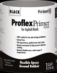 Roof Sealant Primer Pro Guard F1519-2 Pro Flex ®, Use To Prepare Asphalt Surfaces Prior To Application Of Roof Coating, Black, 2 Gallon