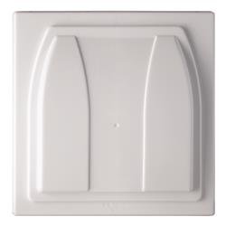 Roof Vent Lid RV Designer V301 Roof Vent Installation Kit, For Elixir Prior Manufactured To 1994 Vents, White - Young Farts RV Parts