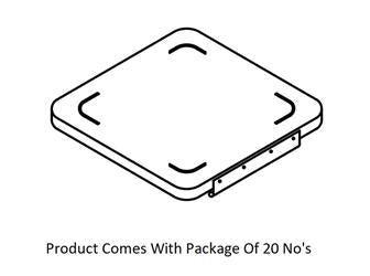 Roof Vent Lid Ventline BV0534 - 00 - 20 For 14" x 14" Vents, Continuous Hinge, Silver, Aluminum - Young Farts RV Parts