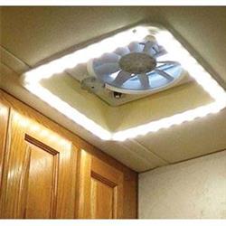 Roof Vent Trim Light Heng's Industries HG-LR-W-WW-AFT LED Light, Warm White Bulb - Young Farts RV Parts