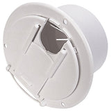 ROUND CABLE HATCH Electric Power Cable Cord Hatch Cover for RV Camper Trailer Flip Up