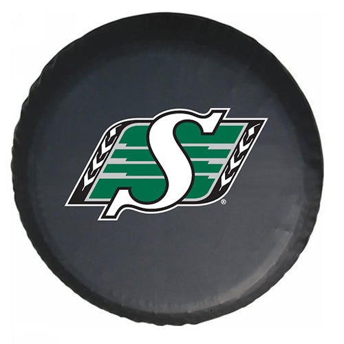 Saskatchewan RoughRiders - Universal RV Spare Tire Cover 27" - Young Farts RV Parts