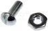 Screw Dorman 784-712D OE Solutions ™, Self Tapping Screw, Number 10-32 Thread Size, Flat Head, Steel - Young Farts RV Parts