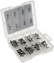 Load image into Gallery viewer, Screw Dorman 799-510D OE Solutions ™, Steel, With Fifteen #6 x 1/2&quot;/ Ten Each #8 x 1/2&quot; And #10 x 3/4&quot;/ Six #14 x 1&quot; Oval Head Screws - Young Farts RV Parts