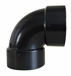 Sewer Waste Valve Fitting Valterra D50-2876C Drain-Waste-Ventilation, 90 Degree Short Turn, 1-1/2" Hub, Drain/ Waste/ Ventilation (DWV) - Young Farts RV Parts