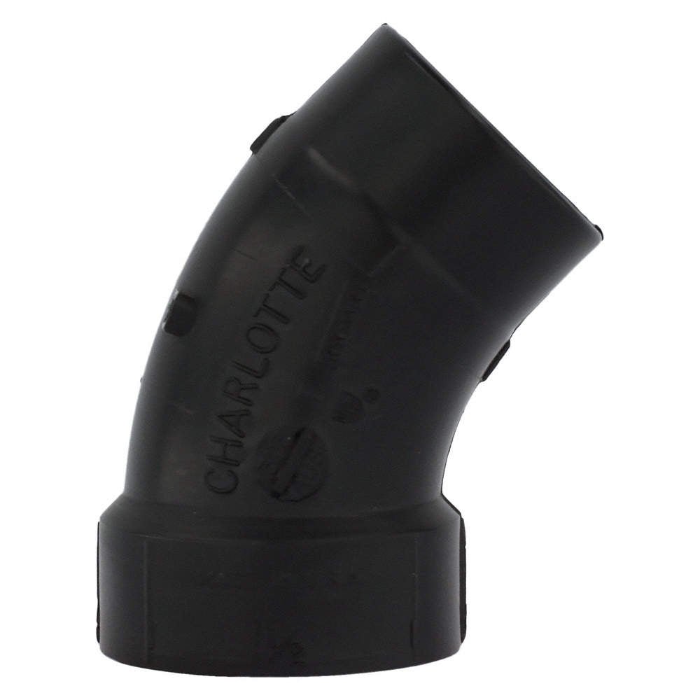 Sewer Waste Valve Fitting Valterra D50-2890 Drain-Waste-Ventilation, 45 Degree Street 1-1/2" Hub, Drain/ Waste/ Ventilation (DWV) - Young Farts RV Parts