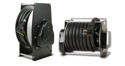 Shoreline Reels - Power Cord Reel, Electrical Operated, With 33' Of 50 Amp  Cord