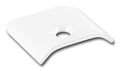 Side Molding End Cap AP Products 021-39201 Polar White; Aluminum; 1-3/8" x 1-1/4" - Young Farts RV Parts