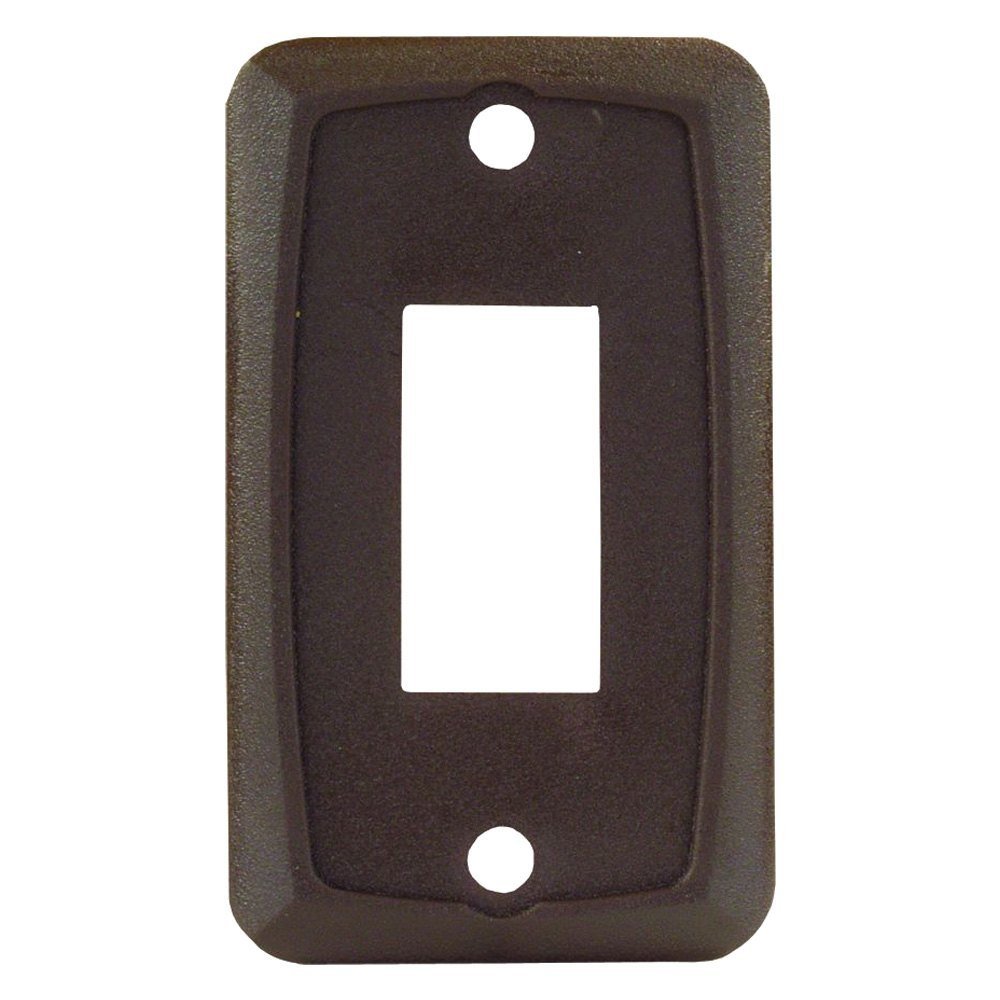Single Face Plate, Brown - Young Farts RV Parts