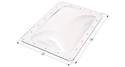 SKYLIGHT OUTTER SL1422C 26" x 18" - Young Farts RV Parts