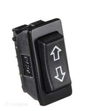 Slide Out Switch RV Designer S125 Use With Slide Out/ Power Seats/ Sofas/ Door Locks/ Windows; Rocker Switch; 5 Pin Terminal; Inline Connector; 1.52