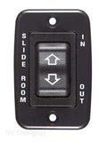 Slide Out Switch RV Designer S141 Use With Slide Out/ Motor Control; Rocker Switch; 5 Pin Terminal; Square Connector; 1.85