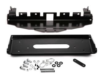 Snow Plow Mount Warn 91490 ProVantage „¢, Front Kit, Black - Young Farts RV Parts