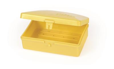 Soap Holder Camco 51356 Box Style, Yellow - Young Farts RV Parts