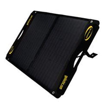 Load image into Gallery viewer, Solar Kit Go Power 82765 Duralite, Expansion Solar Panel, Model GP-DURALITE-100E, For Use With GP-DURALITE-100 Solar Kit, 100 Watt/ 5.06 Amp Charging Current, 21.1&quot; Length x 23.8&quot; Width x 1.8&quot; Depth Folded Closed/ 21.1&quot; Length x 47.6&quot; Length x 1&quot; Depth Op - Young Farts RV Parts