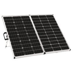 Solar Kit Zamp Solar USP1002 Portable Solar Kit, 140 Watt/ 6.84 Amp Charging Current, Class A Monocrystalline Solar Panel, 41" Width x 35" Height x 1-1/2" Thickness(Dimension Open)/ 21" Width x 35" Height x 1-1/2" Thickness(Dimension Close), Bracket Mount - Young Farts RV Parts