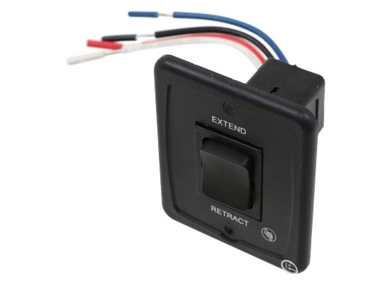 Solera Power Awning Switch Kit, Black - Young Farts RV Parts