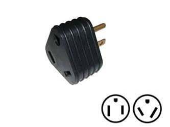 SouthWire Corp. Power Cord Adapter Triangle - 09521TR08 - Young Farts RV Parts