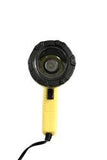 Spotlight Attwood Marine 11794-7 5 Watt LED; Yellow/ Black Round Thermoplastic Housing; White Light; Plugs Into Cigarette Lighter; 400 Lumens; Portable