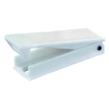 JR Products 10355 Square Style Baggage Door Catch 2/pk - White