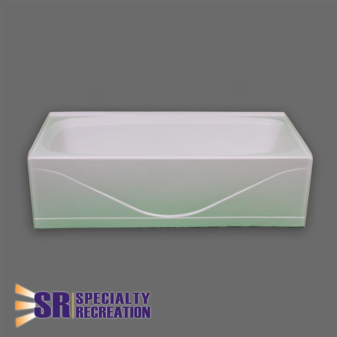 s.recreation BT2754WL *SPECIAL ORDER* TUB 27 X 54 LH WHITE - Young Farts RV Parts