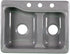 s.recreation KS1924G *SPECIAL ORDER* KITCHEN SINK 19X24 FIBERGLASS GRAY - Young Farts RV Parts