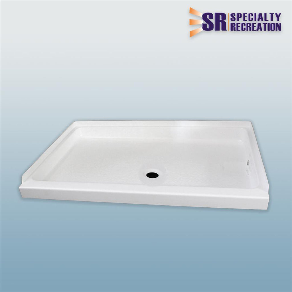 s.recreation SP3036WC *SPECIAL ORDER* SHOWER PAN 30 X 36 WHITE CENTER - Young Farts RV Parts
