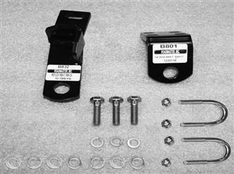 Steering Stabilizer Bracket Roadmaster RBK24 Reflex, Single, With One Chassis Bracket/ One Tie Rod Bracket/ Four 10 Millimeter Flat Washer/ Four 3/8