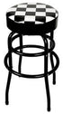Stool Performance Tool W85023 Round Checkered Vinyl Seat, Swivel, 4 Steel Legs - Young Farts RV Parts