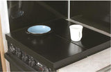 Stove Top Cover Camco 43554 Universal Fit; Black Powder Coated; Steel; Does Not Silence Stove Rattles