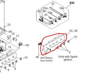 Load image into Gallery viewer, Suburban Mfg 102010BK Stove Control Panel - Young Farts RV Parts