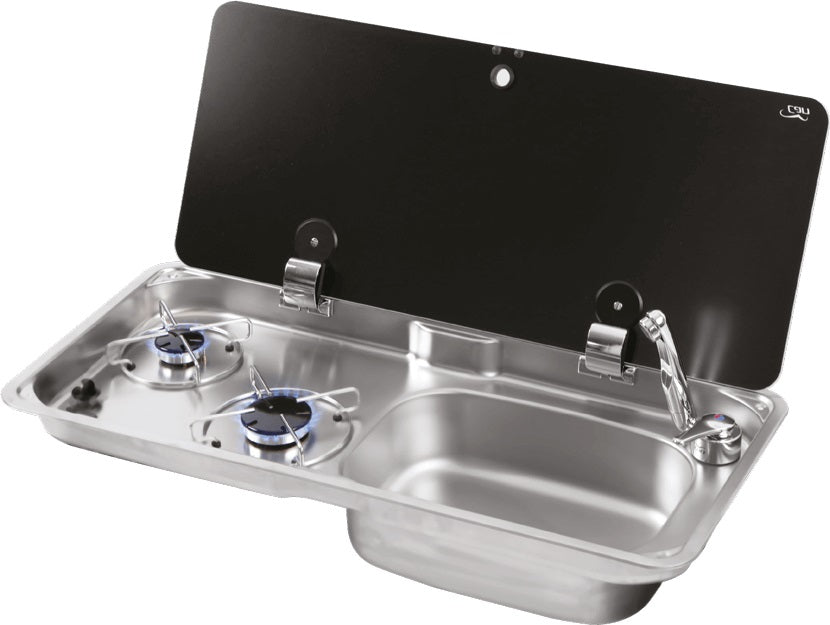 suburban mfg 3048AST *SPECIAL ORDER* CAN 2 BURN/SINK COMBO - Young Farts RV Parts