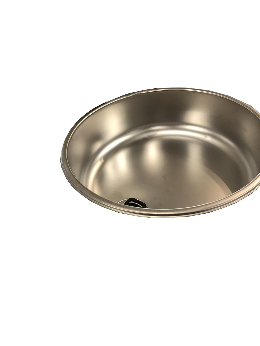 suburban mfg 3252AST *SPECIAL ORDER* CAN ROUND MATTE SINK - Young Farts RV Parts