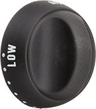 Suburban Mfg Top Burner Control Knob Black - 140230