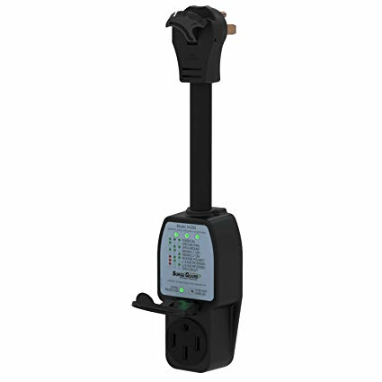 (SUPERSEDED) 50A PORTABLE SURGE GUARD WITH COVER - Young Farts RV Parts