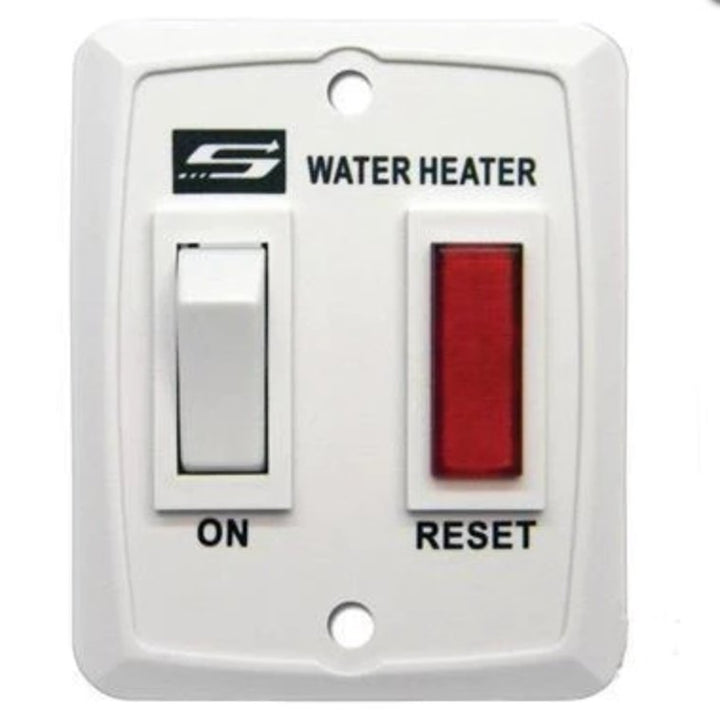 SWITCH WATER HEATER INDICATOR WHITE - Young Farts RV Parts