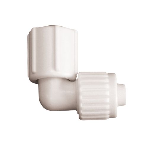 SWIVEL ELBOW 1/2 Item No. 09-6545 Female swivel elbow - ½" FPT x ½" Flair-it - Young Farts RV Parts