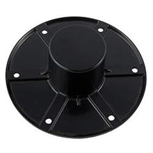 Load image into Gallery viewer, Table Leg Base, 6&quot; Diameter AP Products 013-1112B Pedestal Base, Round Flush Mount x 2&quot; Height, 6 Mounting Holes, Black - Young Farts RV Parts