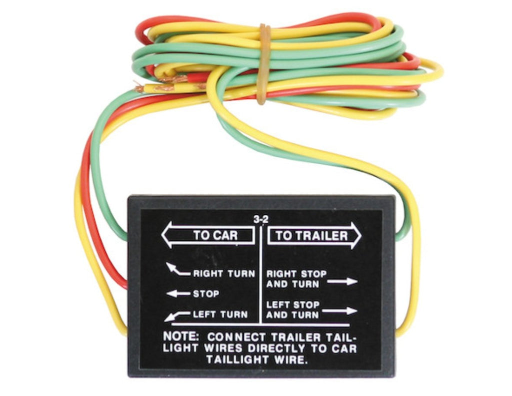 Tail Light Converter Buyers Products 5423203 Vehicle Lighting System Powered, Converts Vehicle With a 3 Bulb System To a Trailer 2 Bulb System - Young Farts RV Parts