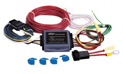 Tail Light Converter Hopkins MFG 46365 Direct Battery Powered, Short Proof, Adapts Vehicles With Separate Turn and Stop Lights To Standard Trailer Tail Light Wiring, With Circuit Protection, 8 Amp, Without Circuit Probe, 72