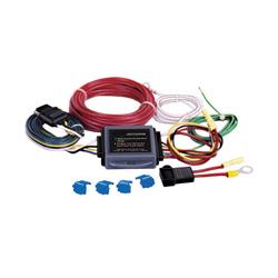 Tail Light Converter Husky Towing 13163 Direct Battery Powered, Short Proof, Adapts Vehicles With Separate Turn and Stop Lights To Standard Trailer Tail Light Wiring, With Circuit Protection, 8 Amp, Without Circuit Probe, 72