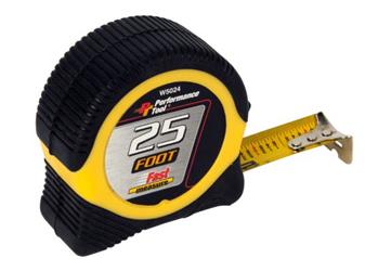 Tape Measure Performance Tool W5024 Fast Measure ®, Nylon Coated Steel - Young Farts RV Parts