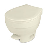 Thetford 31838 Aqua-Magic VI Toilet With Hand Sprayer - Low Profile - Parchment