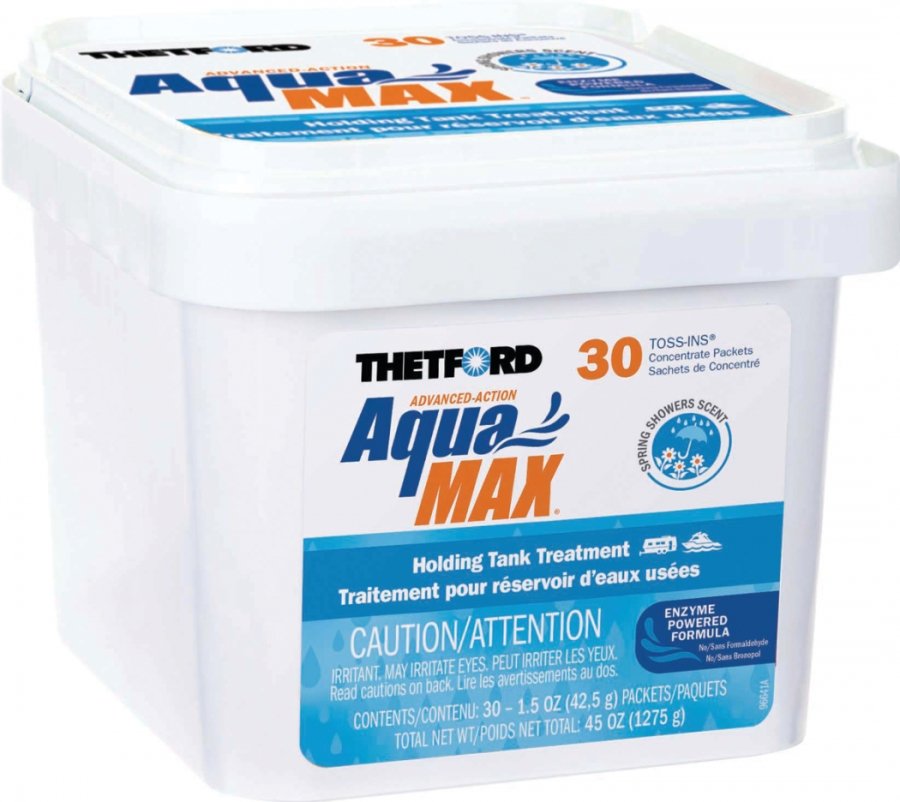 Thetford 96632 - Aquamax Toss-ins Spring Showers Tub 30 Dissolvable Packets - Young Farts RV Parts