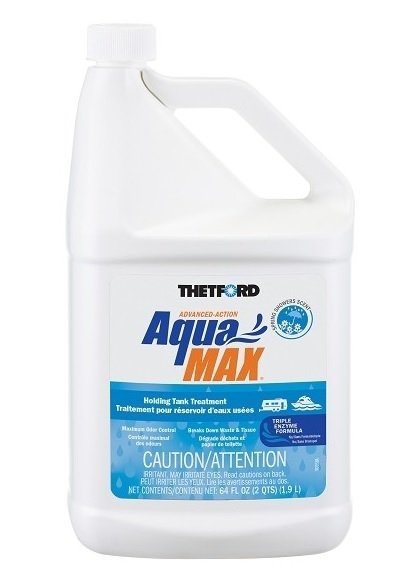 Thetford 96636 - AquaMax Waste Holding Tank Treatment - Spring Showers - 64 Oz - Young Farts RV Parts