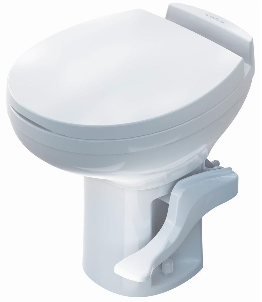 Thetford Aqua-Magic Residence Toilet High Profile White Plastic with Full Bowl Flush 42169 - Young Farts RV Parts