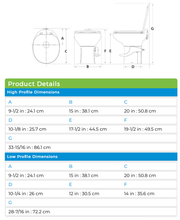 Load image into Gallery viewer, Thetford Aqua Magic Style II Toilet High Profile White Polymer 42058 - Young Farts RV Parts