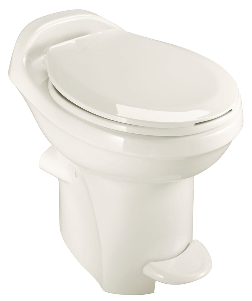 Thetford Aqua-Magic Style Plus Toilet High Profile Bone Polymer Base 34430 - Young Farts RV Parts